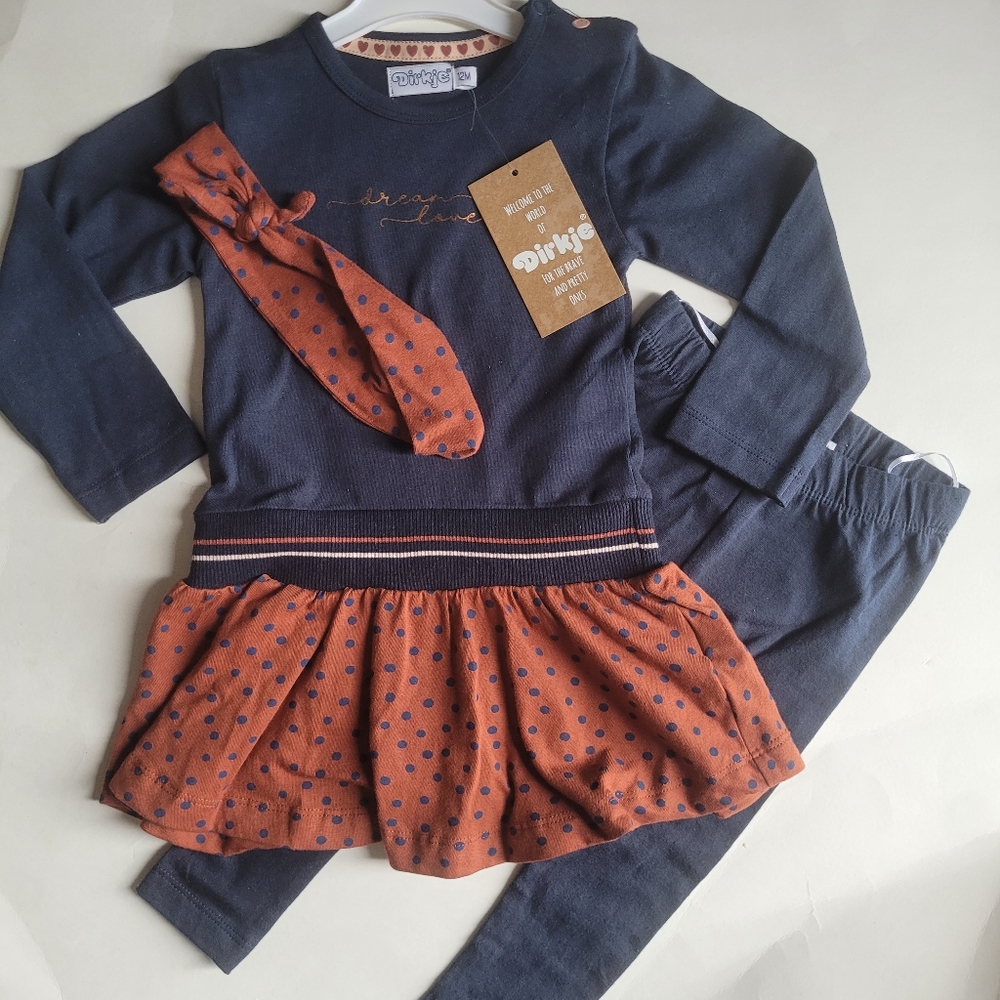 Two Piece Baby Girl Top and Bottom